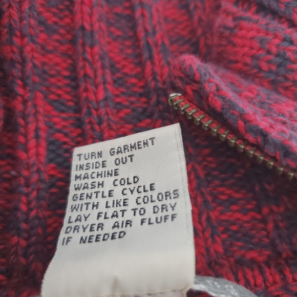 Two Dog Island Marled Mock Neck Sweater - Picture 4 of 6